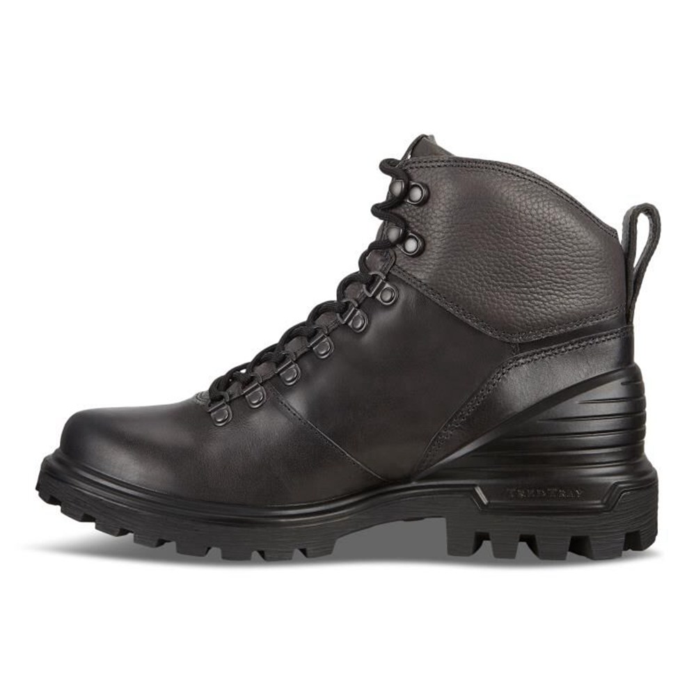 ECCO Mens Ankle Boots Black - Tredtray - YDL-021948